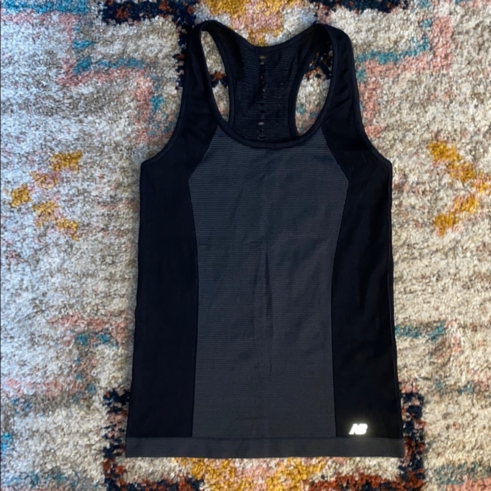 Black & grey New Balance workout shirt